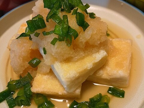 たっぷり大根おろしで♪サッパリ焼き高野豆腐